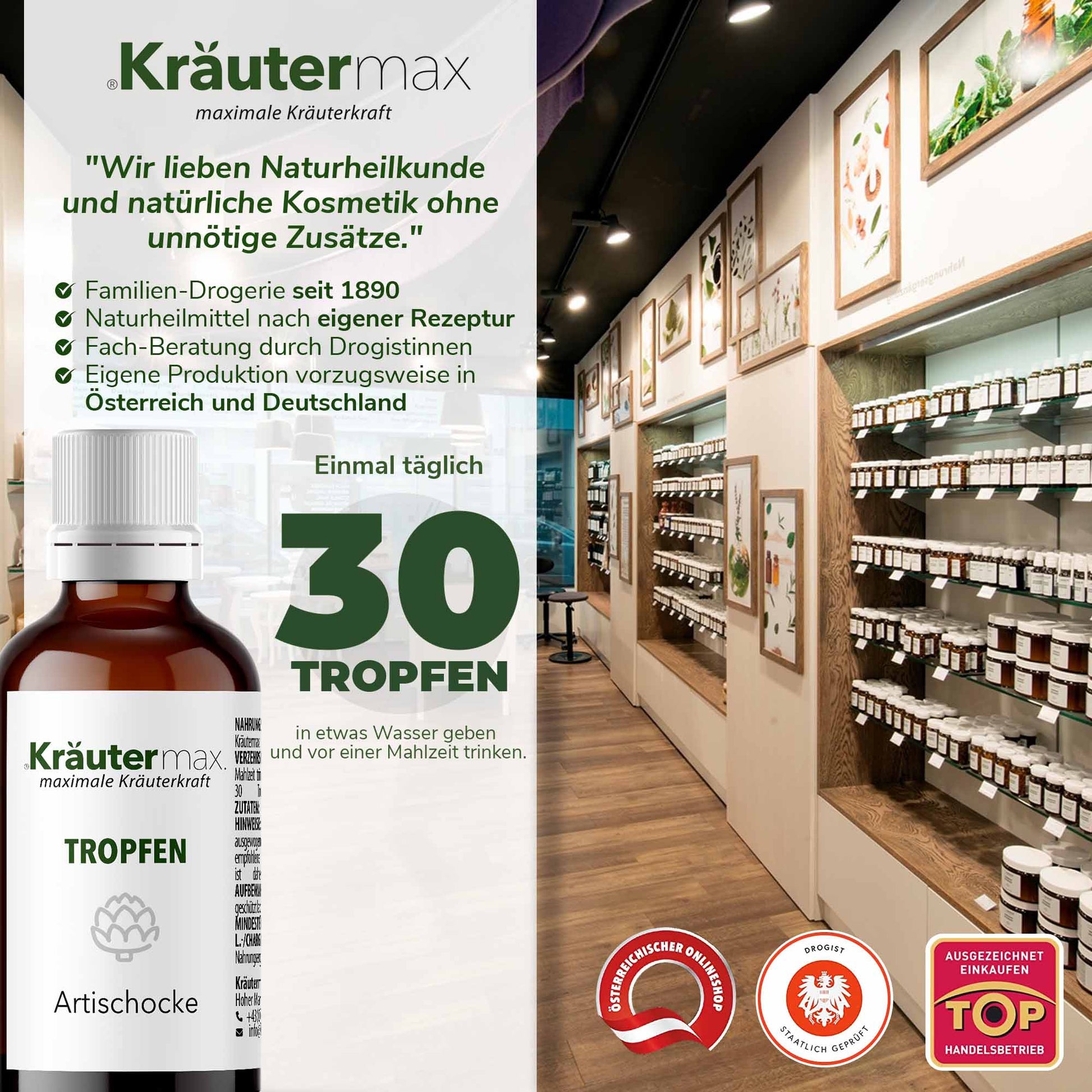 Dark Slate Gray Artischocke Tropfen 1 x 50 ml