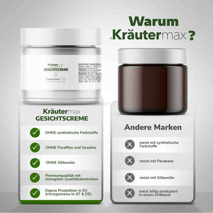Traubenkernöl Creme Gesichtscreme 1 x 50 ml