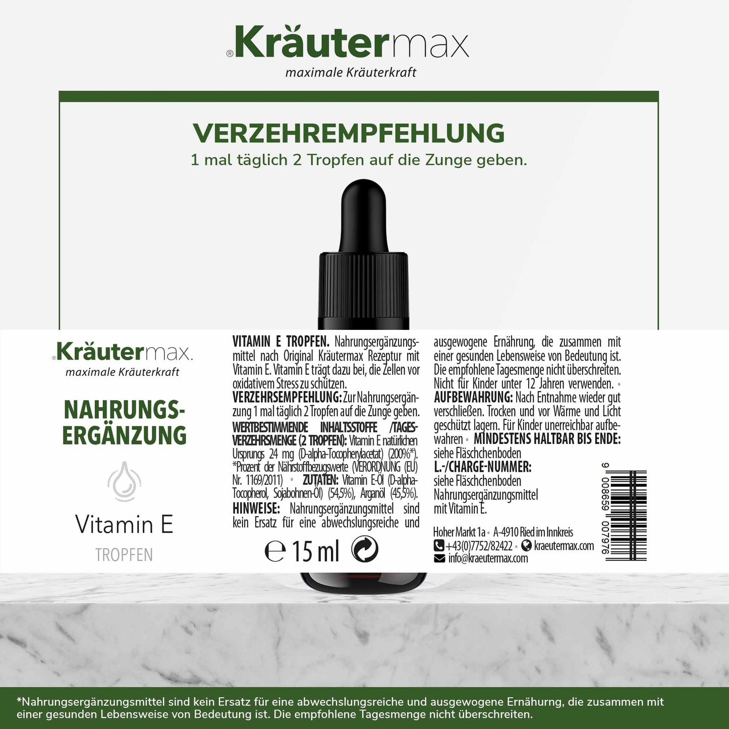 Vitamin E Tropfen 1 x 15 ml