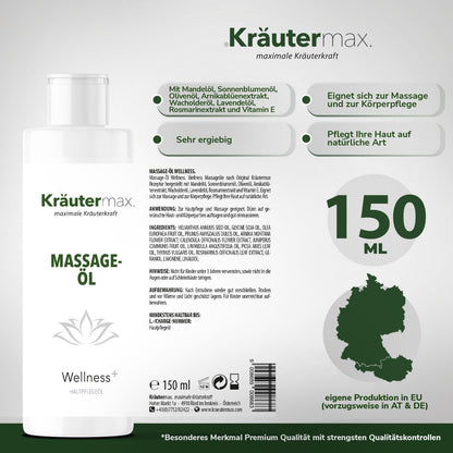 Wellness Massageöl 1 x 150 ml