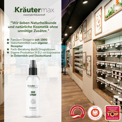 Zitrone Deo 4 x 100 ml 3 Drogerie