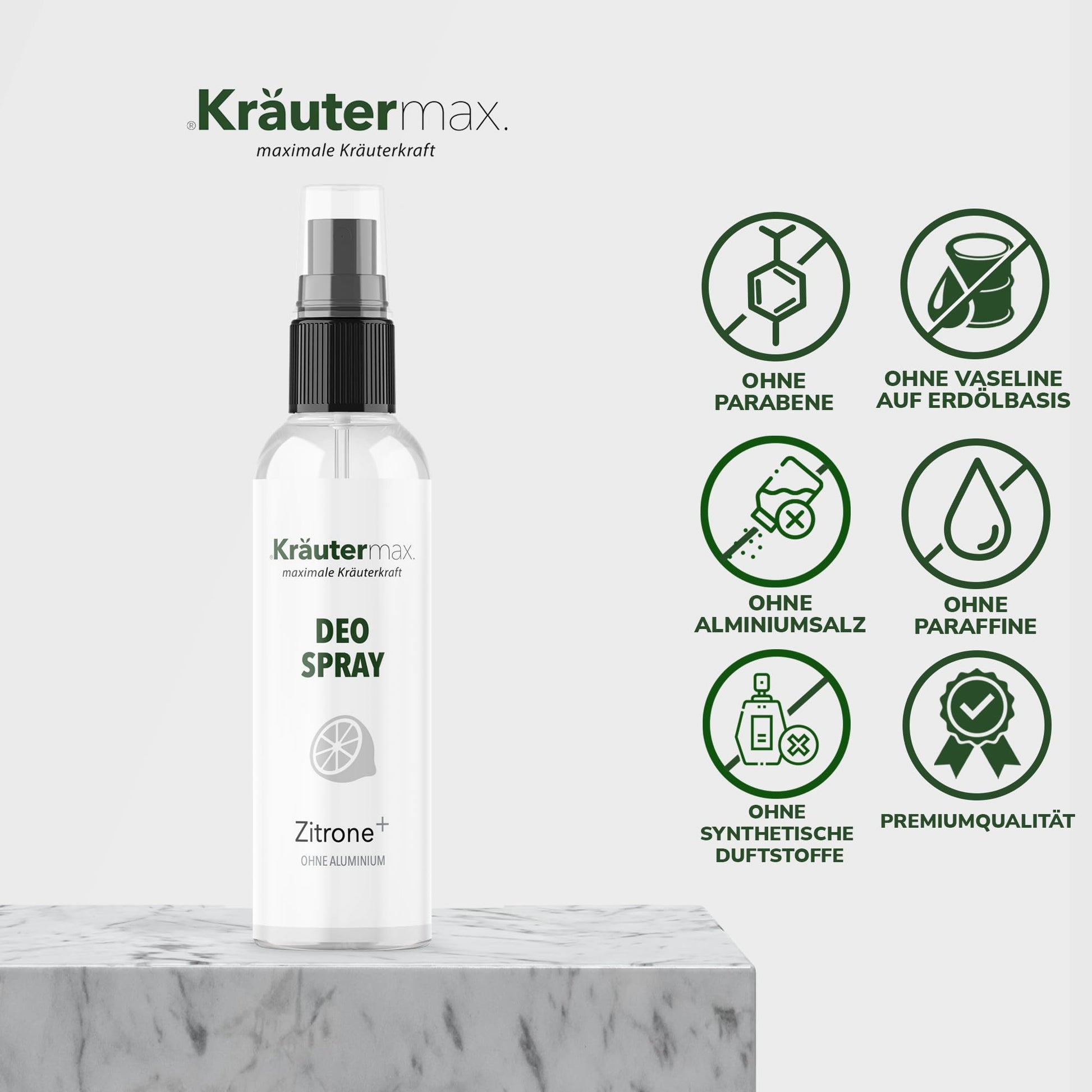 Zitrone Deo 4 x 100 ml 4 Vorteile