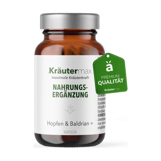 Hopfen & Baldrian + Kapseln 60 Stück