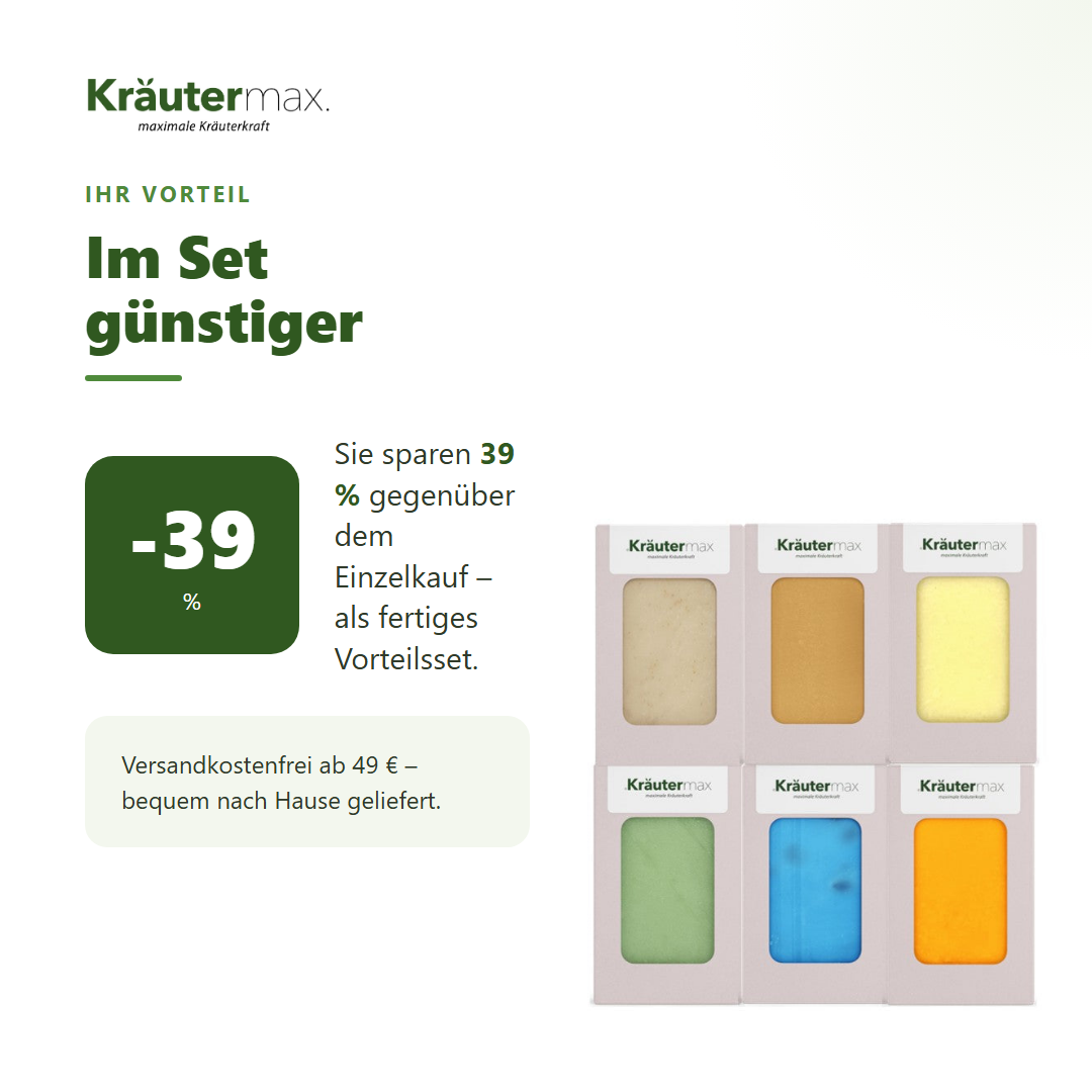 Seifen Set Sommer 6x100 g – Ihr Vorteil: 39 % sparen gegenüber Einzelkauf