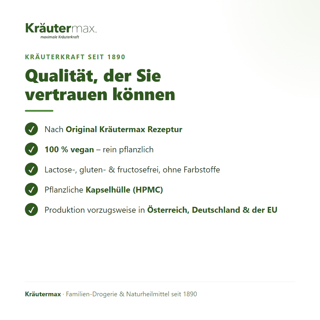 Antistress Kapseln – Kräutermax Qualität: vegan, glutenfrei, EU-Produktion