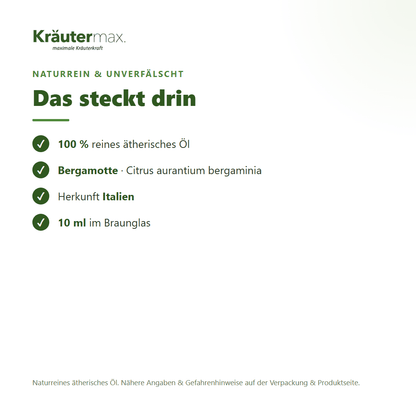 Bergamotte Öl – naturreines ätherisches Öl, Herkunft und Gewinnung