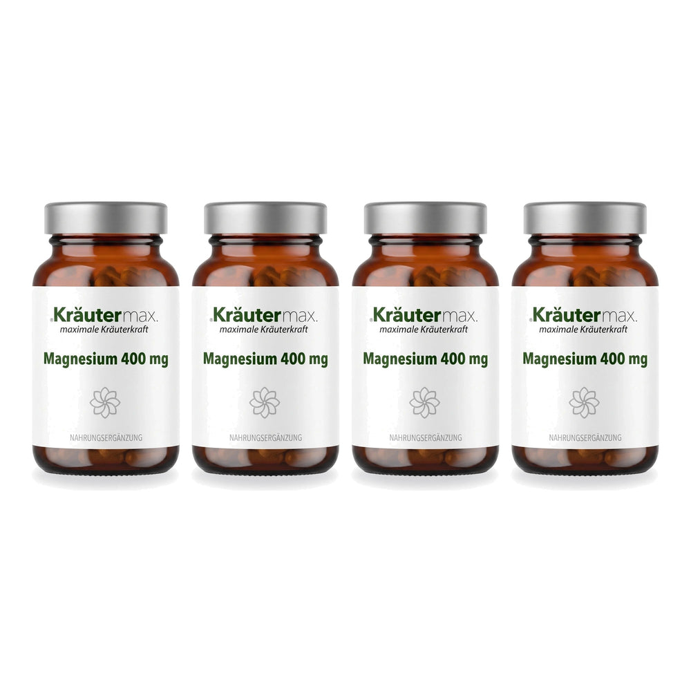 Magnesium 400 mg Kapseln 4 x 50 Stück