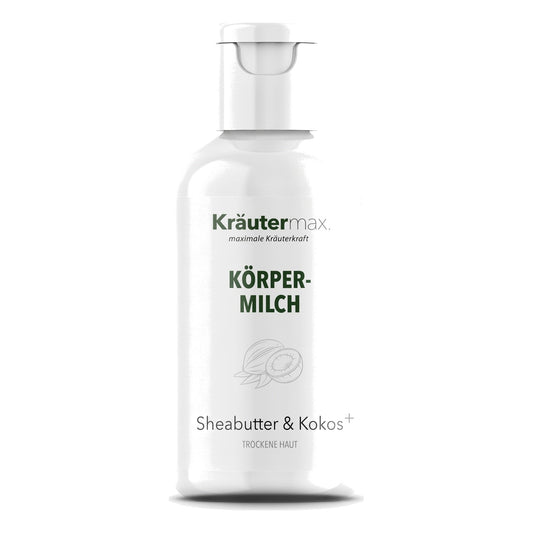 Körpermilch Sheabutter & Kokos+ 250 ml – Kräutermax