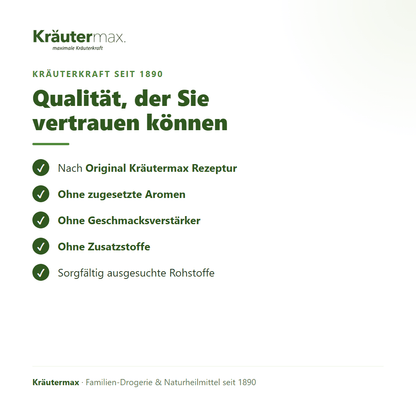 Nuss-Schnaps Gewürzmischung – Qualität nach Original Kräutermax Rezeptur, ohne Aromen, Geschmacksverstärker und Zusatzstoffe
