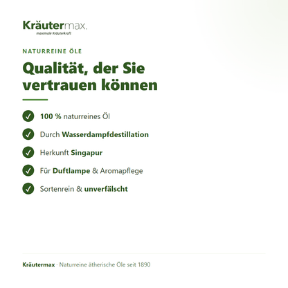 Patchouli Öl – Qualität: 100 % naturrein, für Duftlampe und Aromapflege