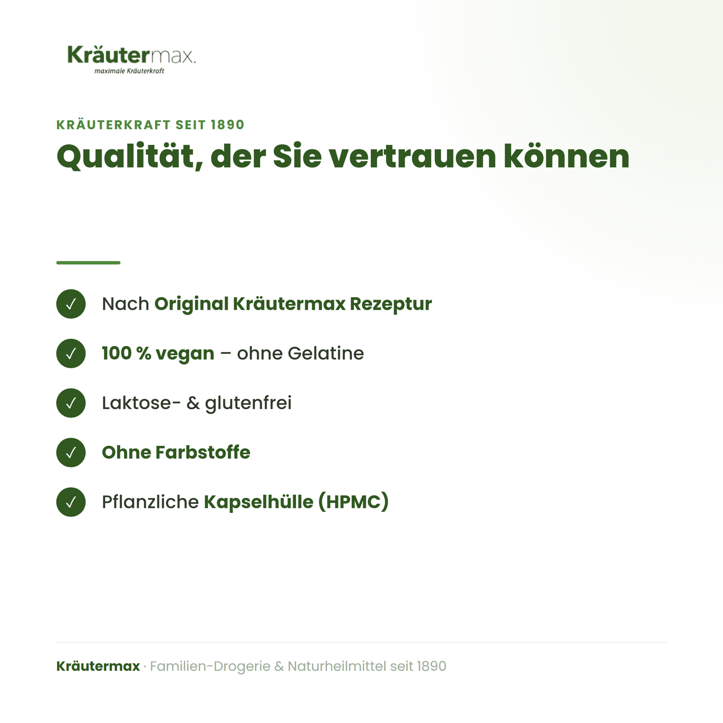 Selen & Zink Kapseln – Kräutermax Qualität: vegan, laktose- und glutenfrei, HPMC-Kapsel