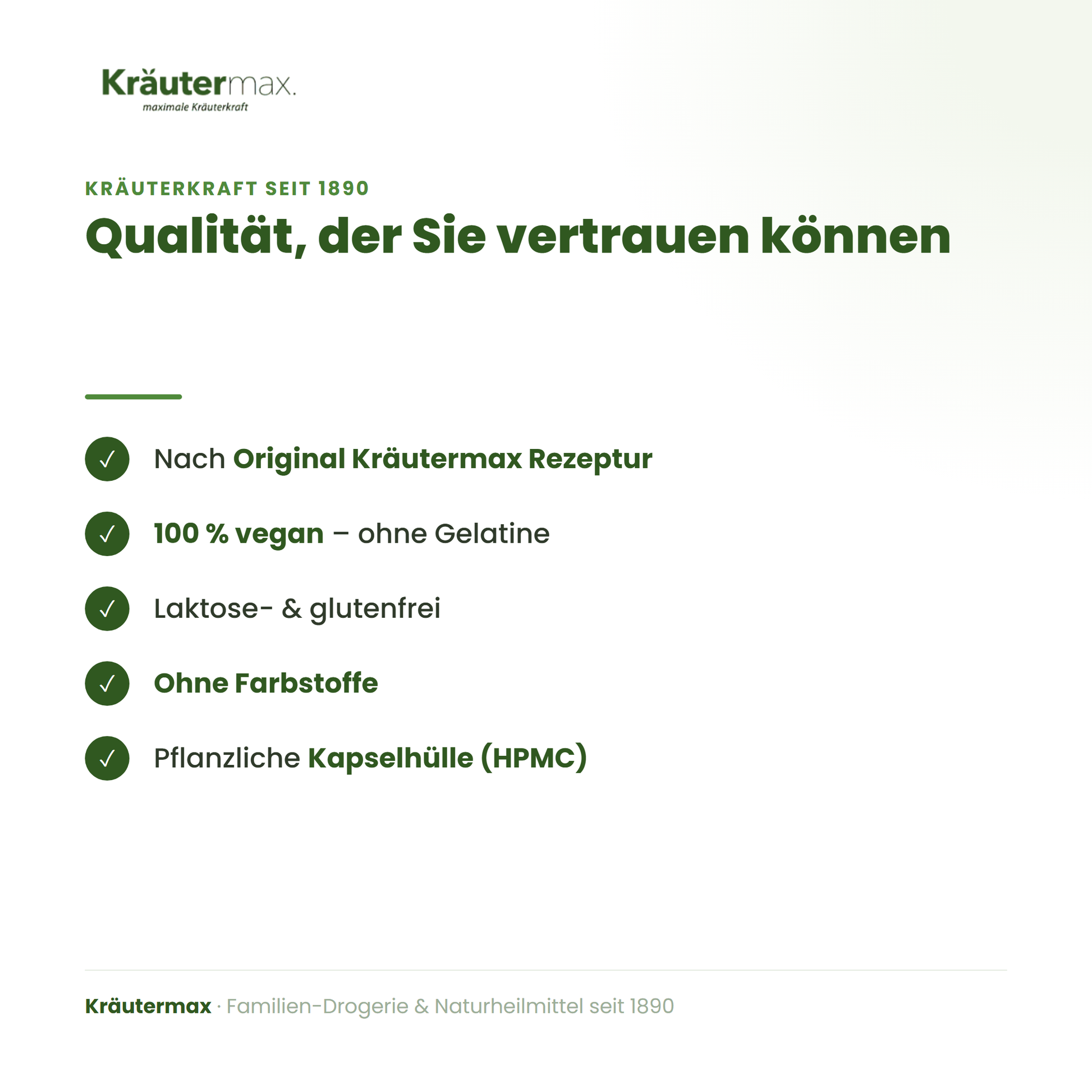 Selen & Zink Kapseln – Kräutermax Qualität: vegan, laktose- und glutenfrei, HPMC-Kapsel