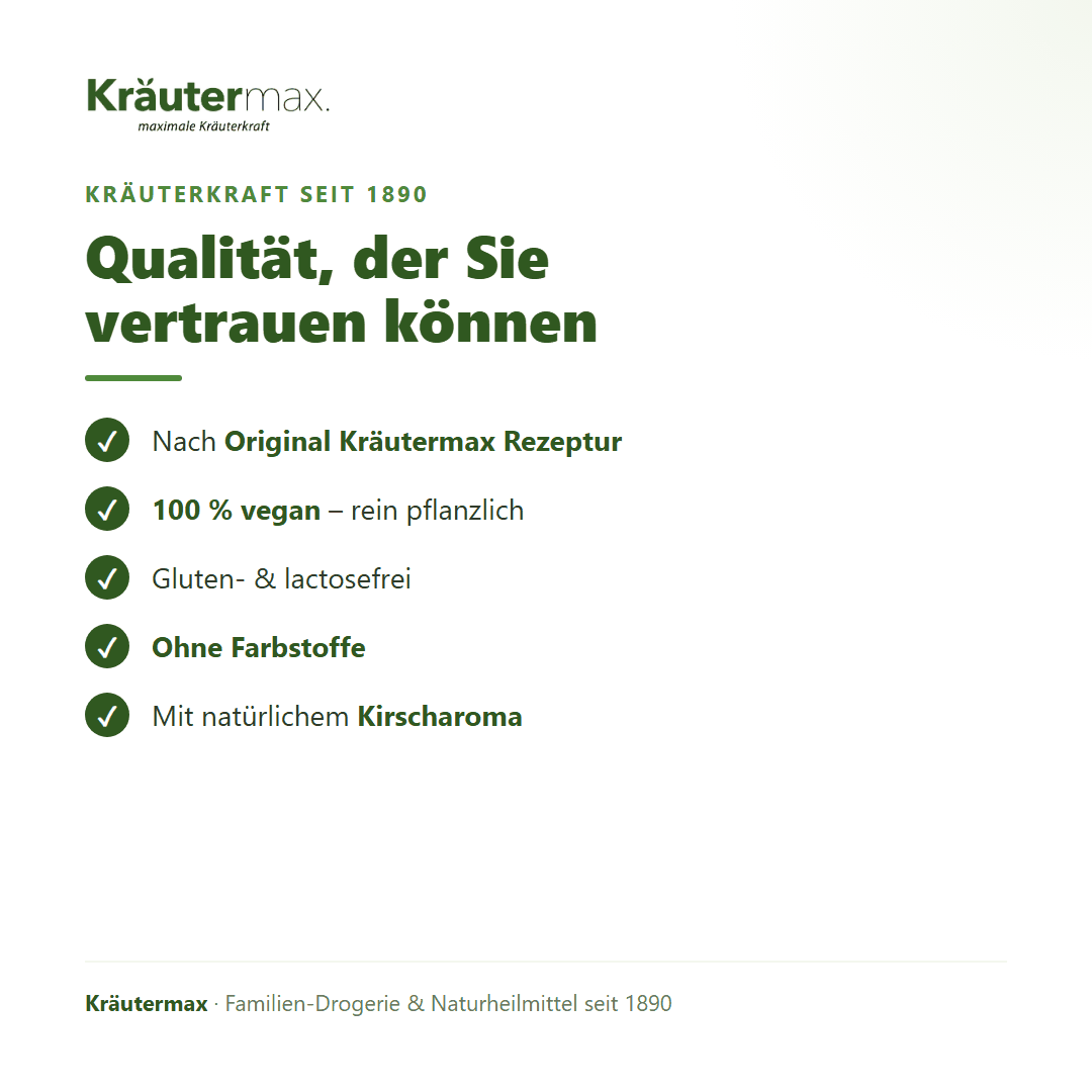Vitamin C Acerola Lutschtabletten – Qualität: 100 % vegan, gluten- und lactosefrei, ohne Farbstoffe, mit natürlichem Kirscharoma