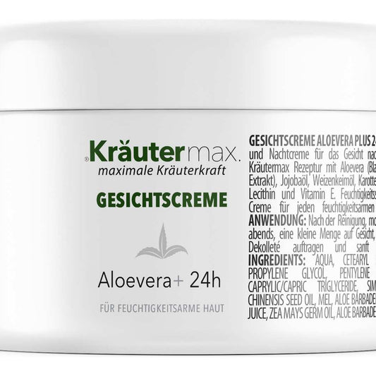 Aloevera Gesichtscreme 100 ml – Kräutermax
