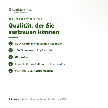 Zellschutz Komplex plus Kapseln – Qualität: 100 % vegan, glutenfrei, Kapselhülle aus Pullulan ohne Gelatine