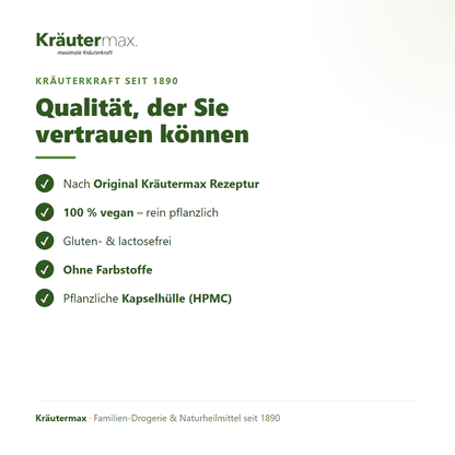 Zimt plus Kapseln – Qualität: 100 % vegan, gluten- und lactosefrei, ohne Farbstoffe, pflanzliche HPMC-Kapselhülle